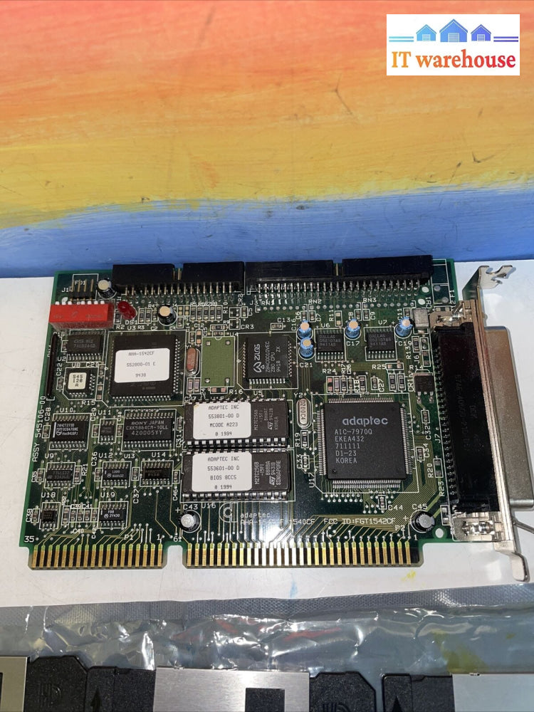 Adaptec Aha1542Cf 1540Cf Isa Scsi Centronics 50 34Pin Floppy Controller (Driver)
