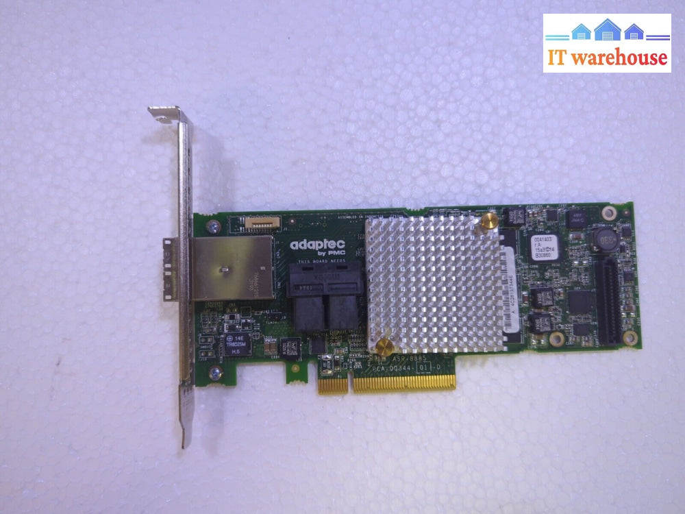 - Adaptec Series Asr-8885 12Gb/S Sas Pci-E Controller Card Pca-00344