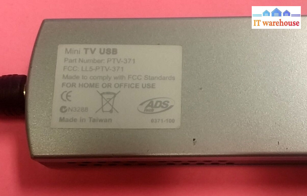 Ads Technologies Minitv Usb Tv Tuner
