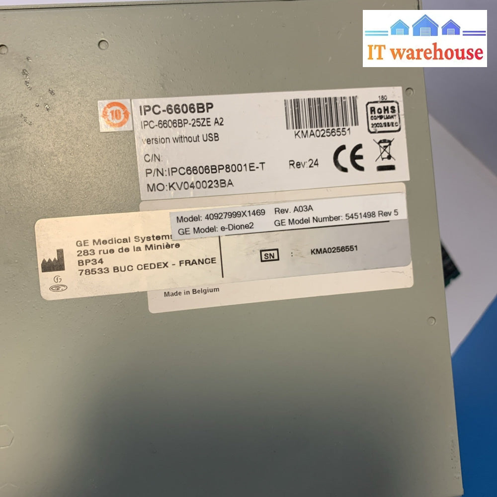 Advantech IPC-6606BP-25ZE interprocess communication unit