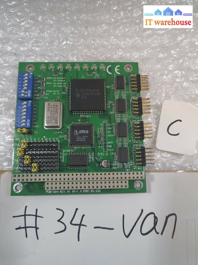 - Advantech Pcm-3641 4-Port Rs-232 Pc104 Serial Card