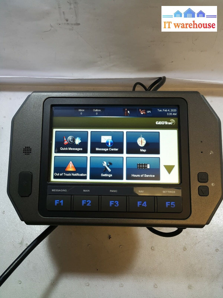 Advantech Trek-743 7’ Lcd Vehicle Computer (No Gps Receiver/ Stand/ Adapter)