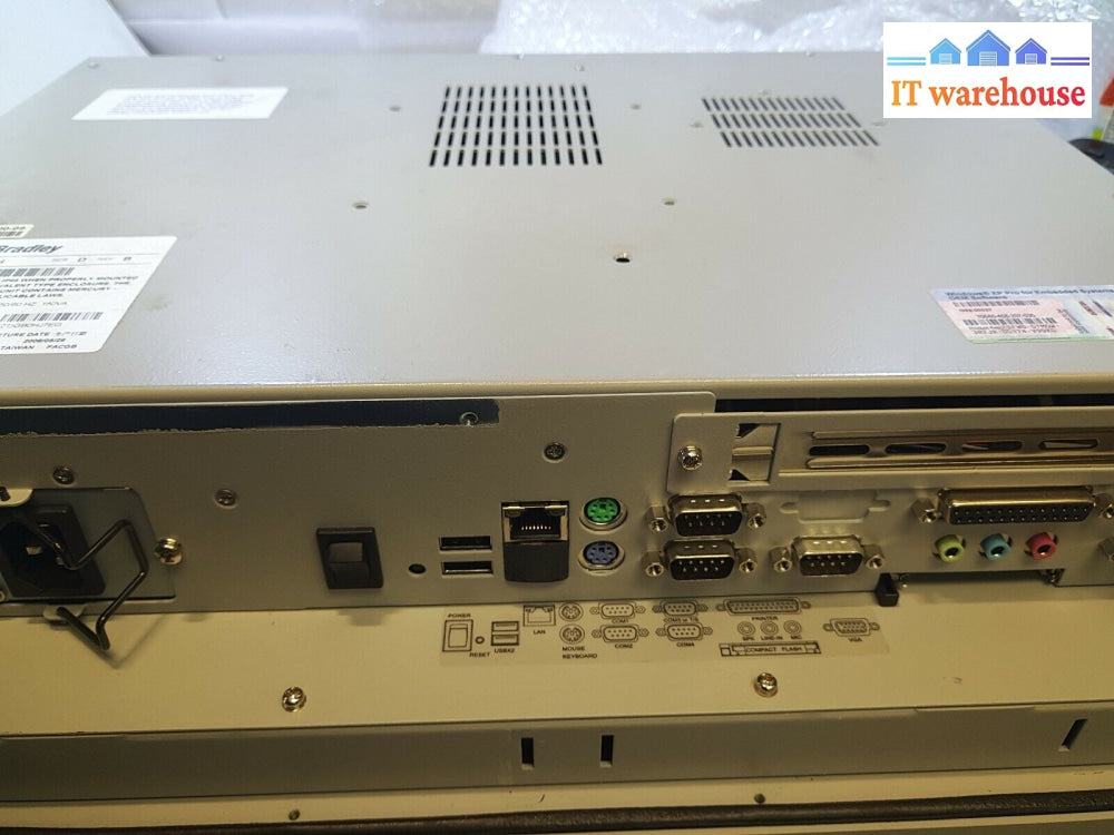 - Allen-Bradley 6181P Versaview 1700P Computer(No Ram/No Hdd/No Caddy As Is)