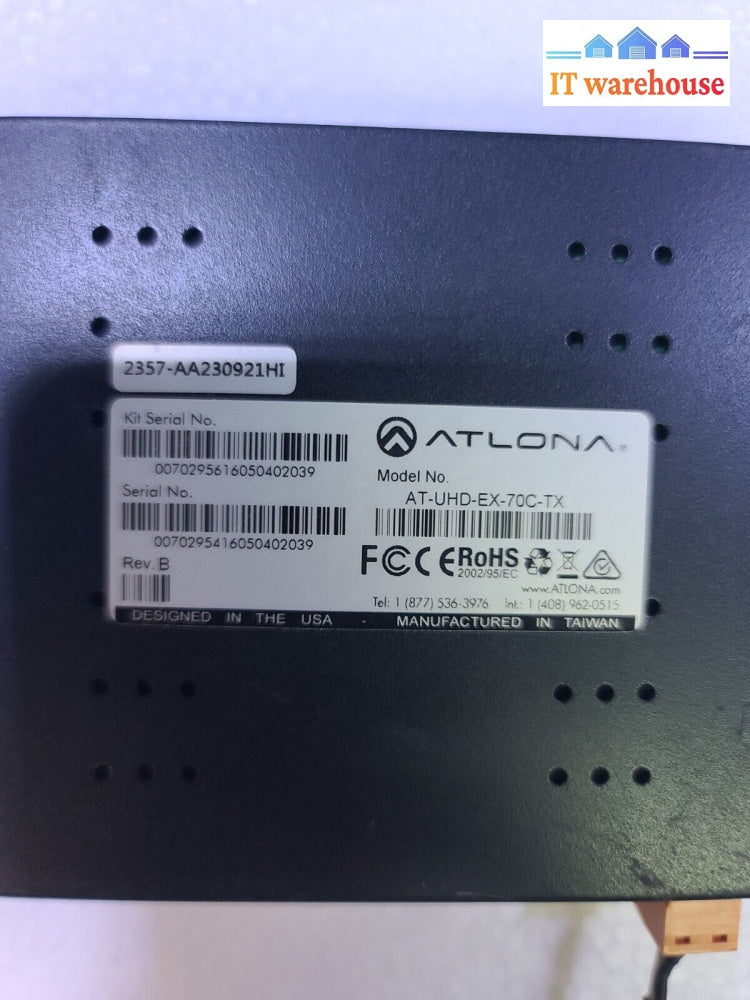 - Altona At-Uhd-Ex-70-Tx Transmitter With Ac Adapter