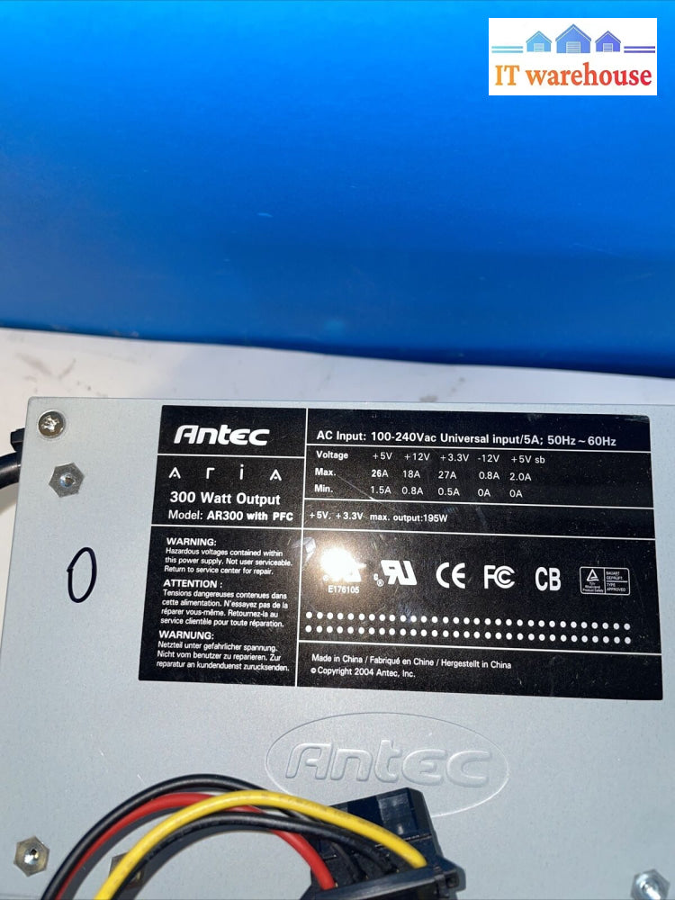 Antec Ar-300 With Pfc 300 Watt Power Supply