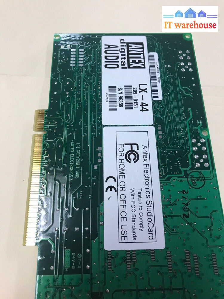 Antex Electronics Studiocard Lx-44 209-0151