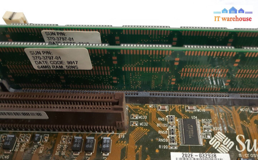 - Antique Sun Ultra Server Board 202E-032938 4116959000 Wss200 # 11942