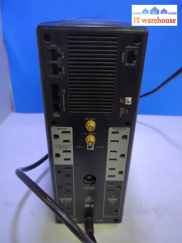 Apc Pro 1500 Br1500G Ups Battery Back Up Power Supply (No Batteries) -