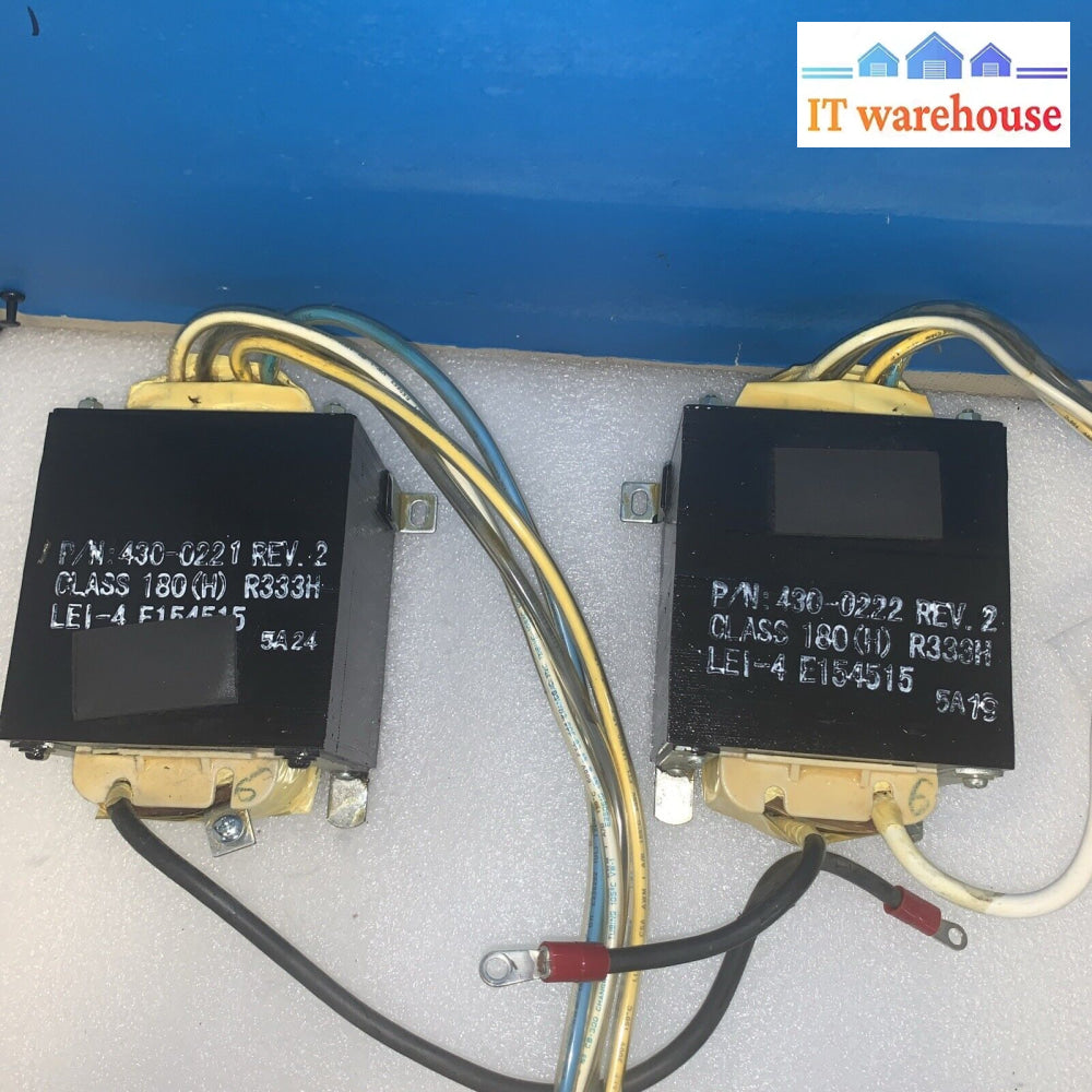 Apc Ups 430-0221 And 430-0222 Power Transformer Set