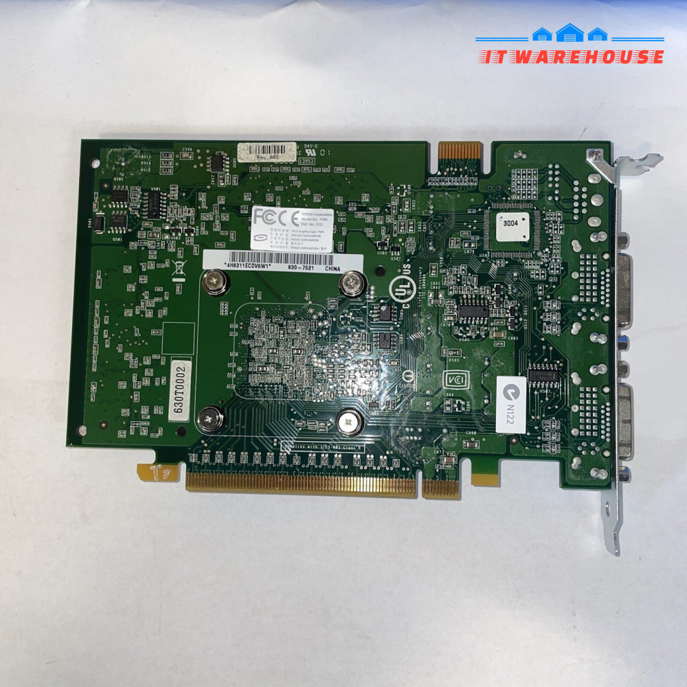 Apple MacPro NVIDIA P345 256MB PCIe Dual DVI Graphic Card 630-7876/7531