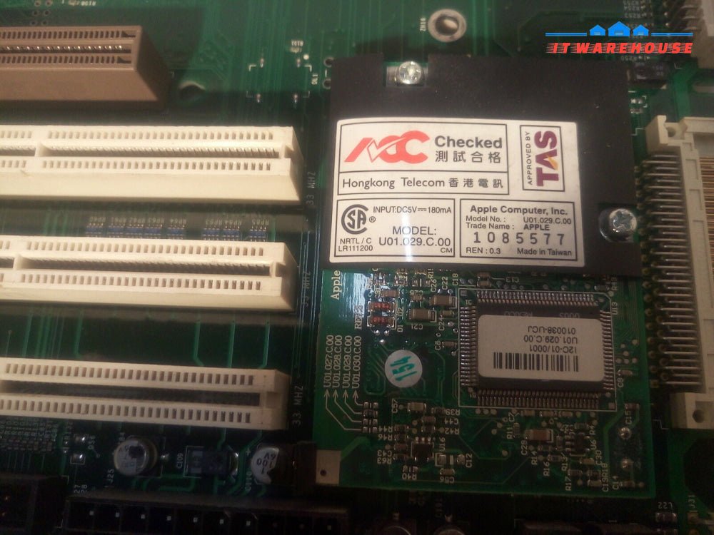 - Apple PowerMac G4 820-1094-A MOTHERBOARD W/ Modem @@@