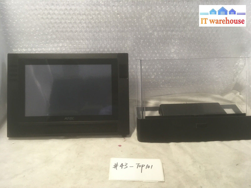 - (As Is) 2X Amx Mvp-9000I Fg5967-01 Poe Power Pad W/ Docking + Adapter