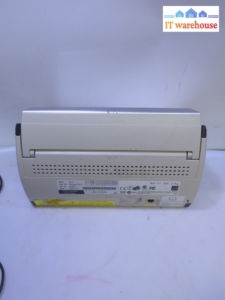 - (As Is) 3X Mixed Model Fujitsu Scanners (S1500 /S510 /Fi-6125)