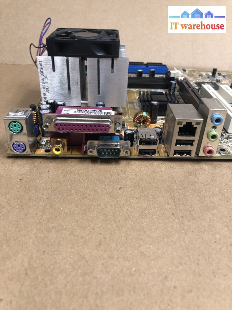+ ASUS A7V8X-X Motherboard LGA 462 + AMD CPU + Heatsink