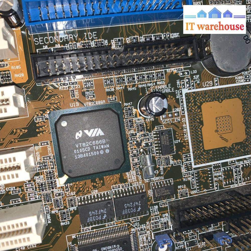 ASUS CUV4X-D REV 1.03 Socket 370 + Dual SOCKET 370 MOTHEREBOARD with CPUs