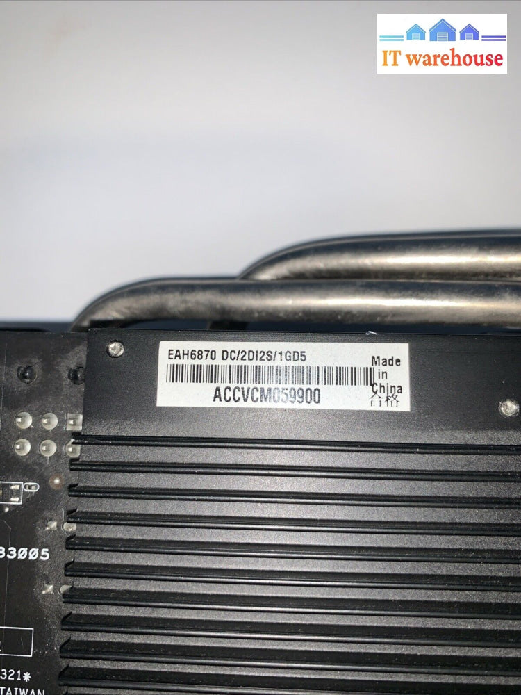 Asus Eah6870 Dc/2Dis/1Gd5 Gddr5 1Gb Graphics Card Dvi-I Dvi-H Displayport