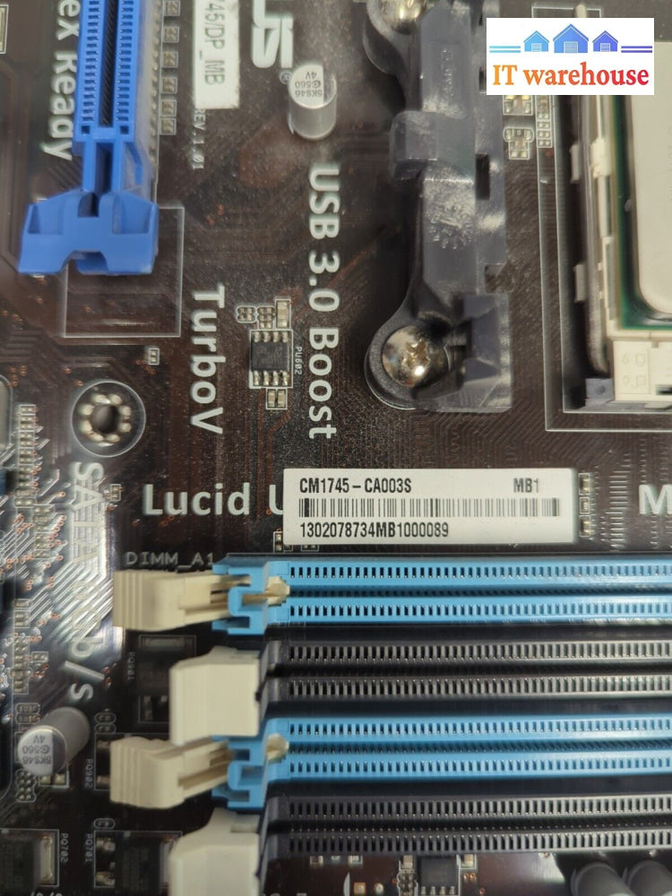 ASUS F2A85-M Motherboard w/AMD A8-5500 IO Sheild Tested