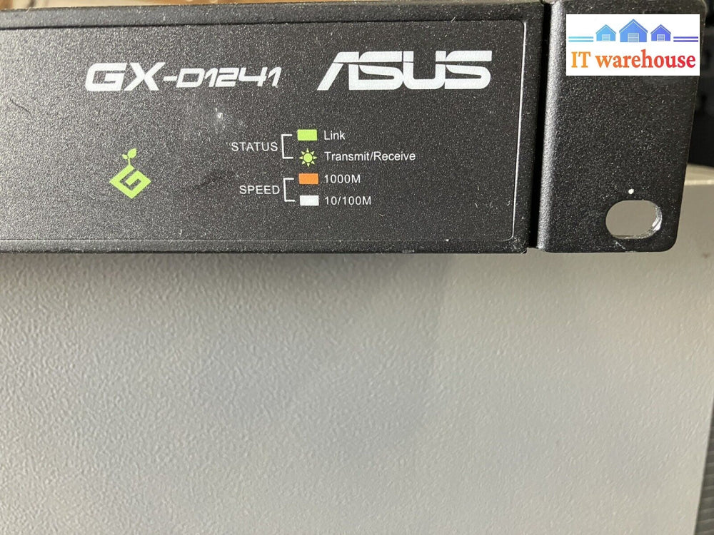 ~ Asus Gx-D1241 24-Port 10/100/1000Mbps Rackmount Ethernet Switch