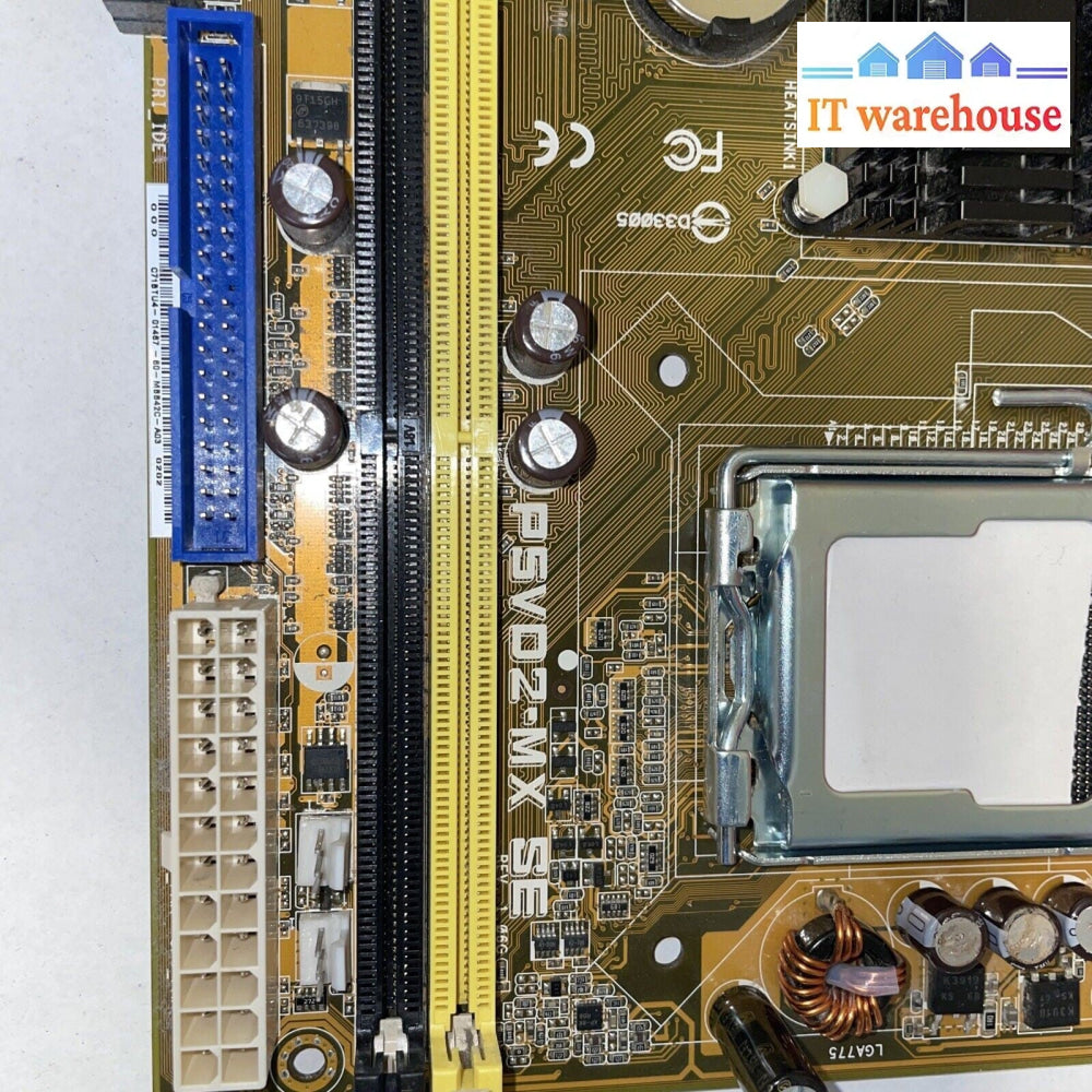 ASUS P5VD2-MX SE MAINBOARD Motherboard PCI-e PCI microATX IDE FDD SATA LGA775