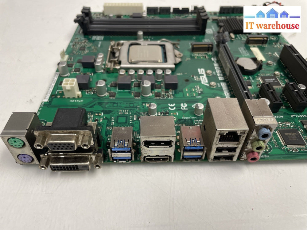 Asus Prime B250M-C motherboard with i7-7600 CPU