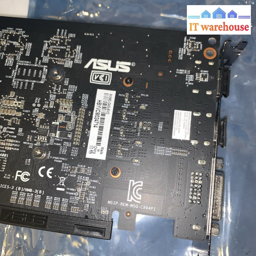 Asus Rx560-O4G-Evo - Overclocked Edition Video Graphics Card