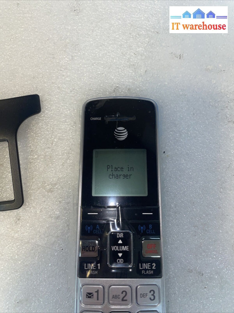 At&T Tl86003 2 Line Connect-To-Cell Caller Id Handset For Tl86103 & Tl16103