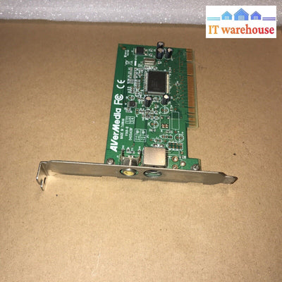 Avermedia Dvd Ezmaker Sdk V1A8-B Card