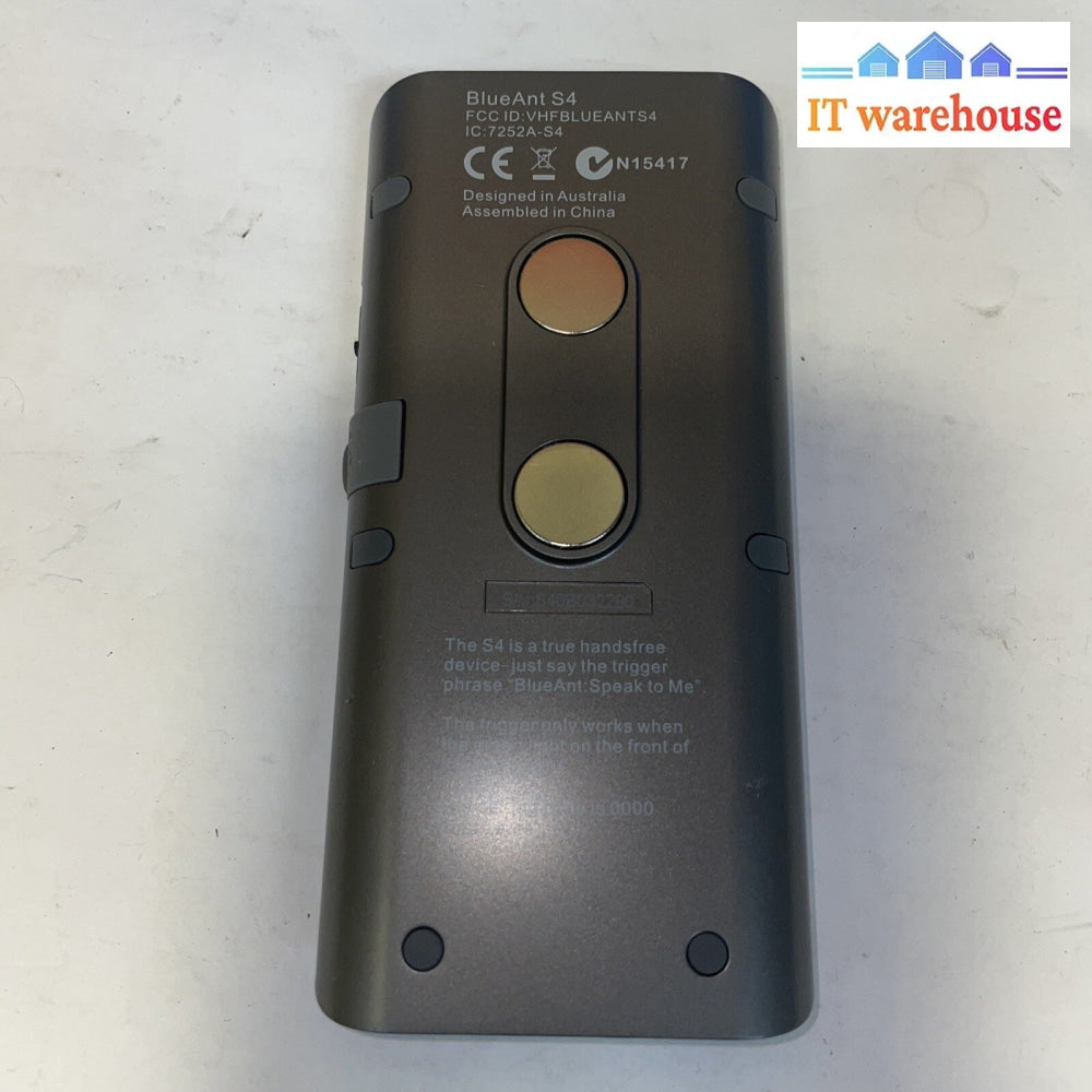 BlueAnt S4 Handsfree Voice Controlled Speakerphone only