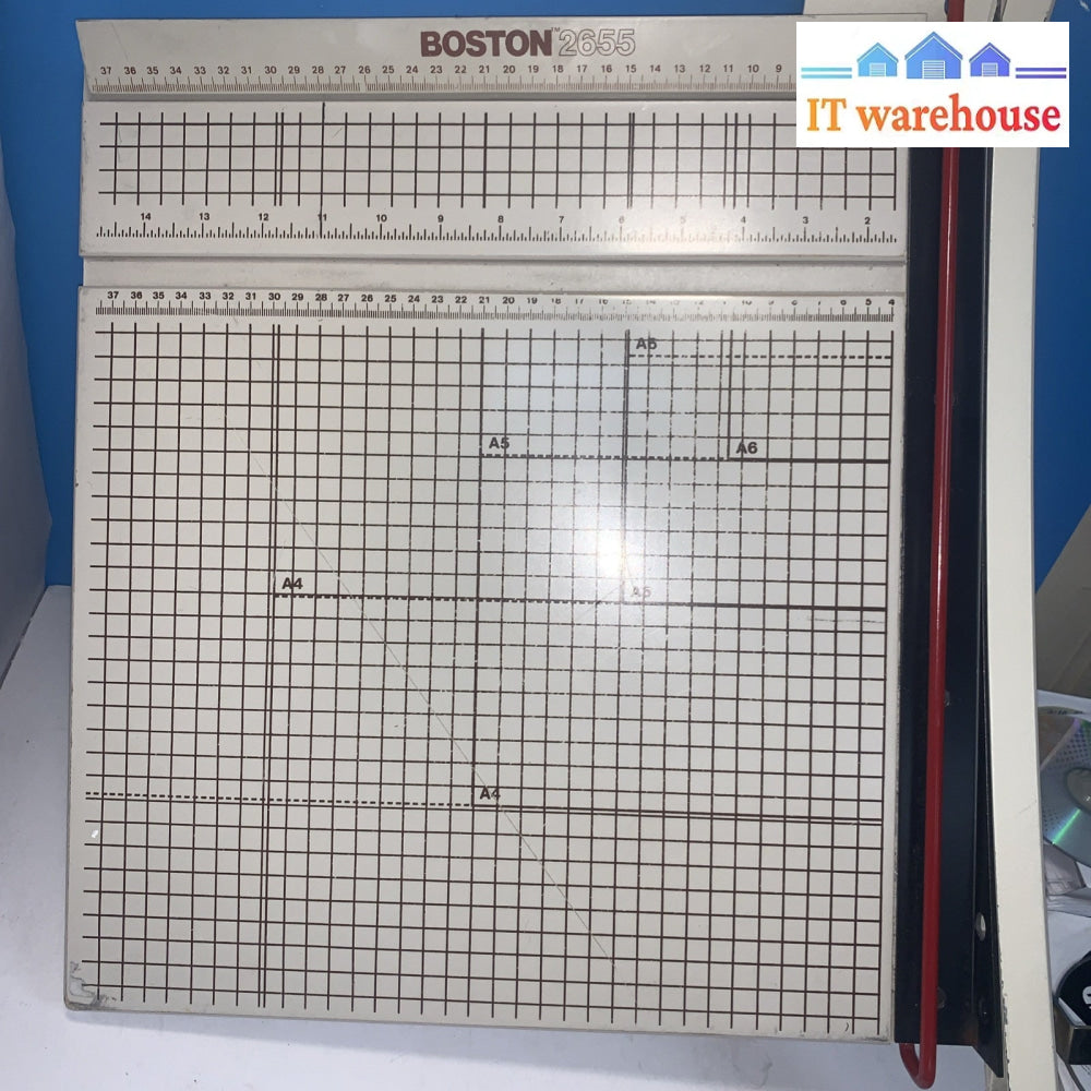 BOSTON 2655 HEAVY DUTY PAPER TRIMMER CUTTER 15 inch
