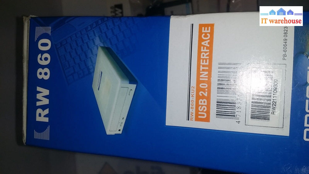 Brand New Argosy Rw-860-Ku2 External Usb 2.0 To Ide Drive 40X12X40X