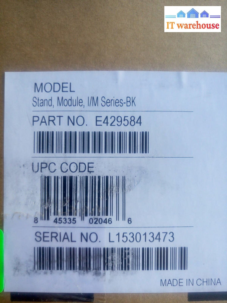 - Brand New Elo Touchsystem Stand Module I/M Series-Bk E429584