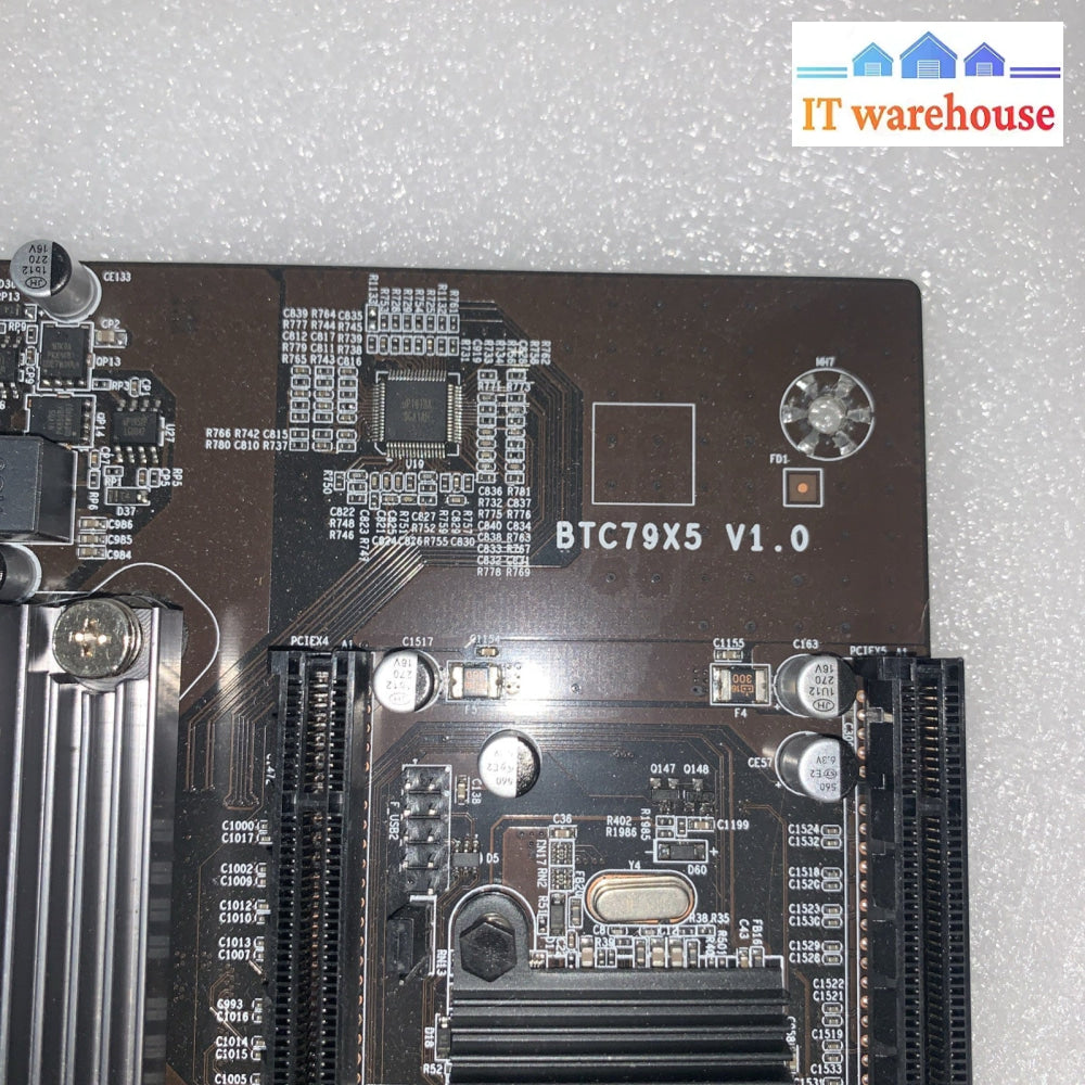 BTC79X5 Mining Motherboard LGA 2011 With CPU