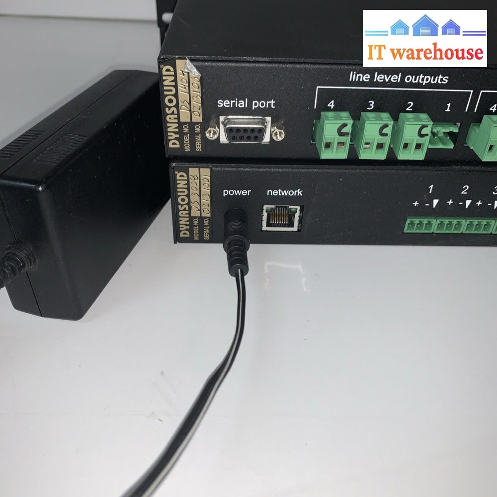 Cambridge DYNASOUND DS3002 Sound Masking Processor & DS1404 Level Controller