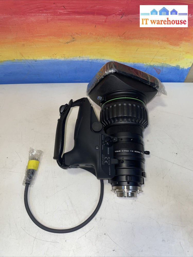 Canon BCTVズームレンズ、YJ19☓9B 9-171mm 1∶1.8 Canon BCTV Zoom Lens YJ19 9B 9-171mm 1 1.8 | eBay