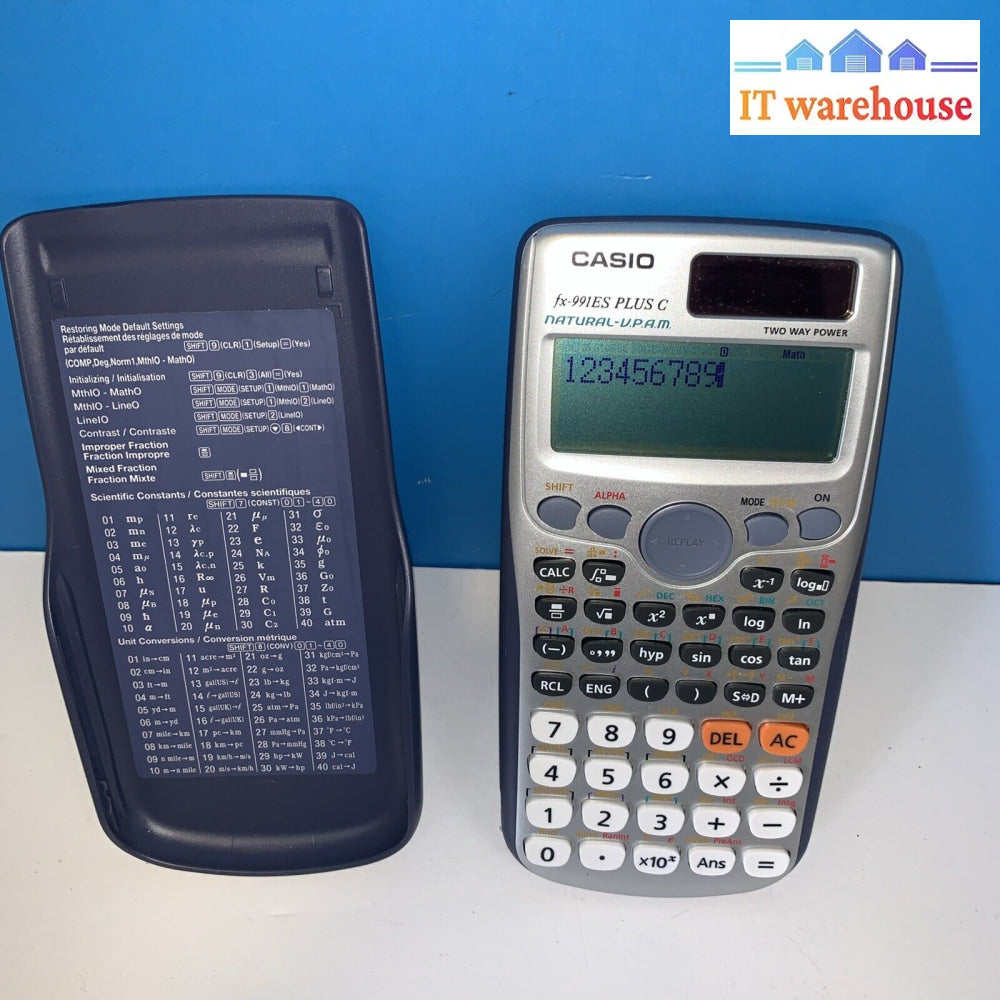Casio Fx-991Es Plus C Scientific Calculator - Tested