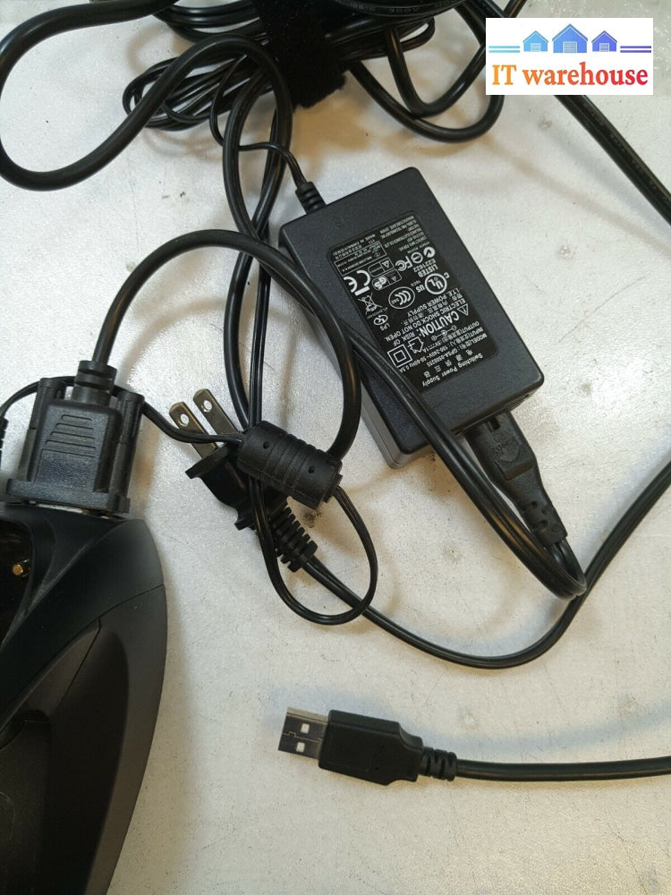 - Cipher Lab Bm-1023 Bluetooth Usb Barcode Scanner W/ 3666 Cradle&Ac