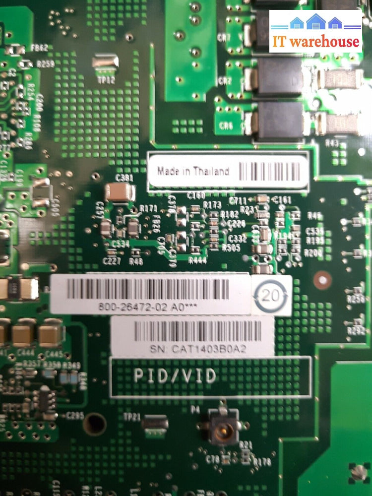 - Cisco 800-26472-03 B0/ 800-26472-02 A0 Interface Module Card