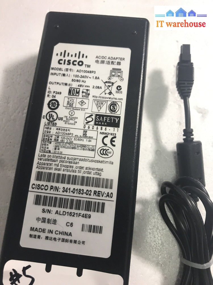 Cisco Ac Adapter Model Ad10048P3