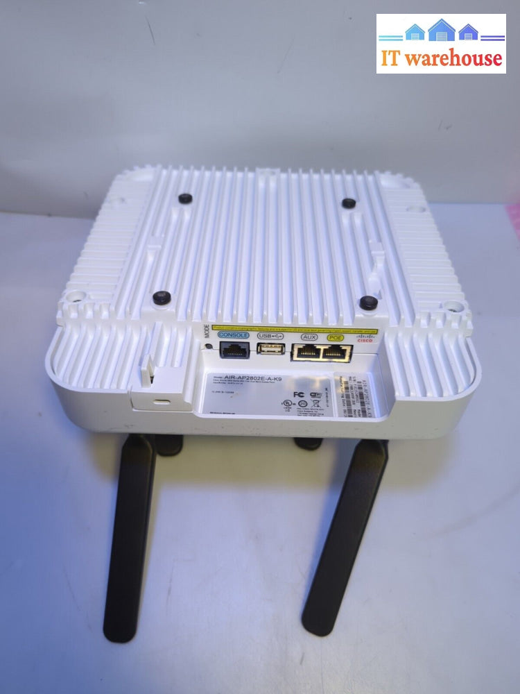 - Cisco Air-Ap2802E-A-K9 2800E Access Point Dual-Band 802.11A/G/N/Ac