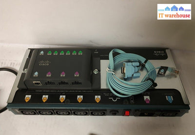 - Cisco Cts-Light-Ctrl Telepresence Light Controller Box W/Adapter &Power Cord