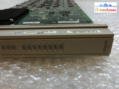 - Cisco Mgx 8000 8800 Series Vism-Pr-8T1 Card