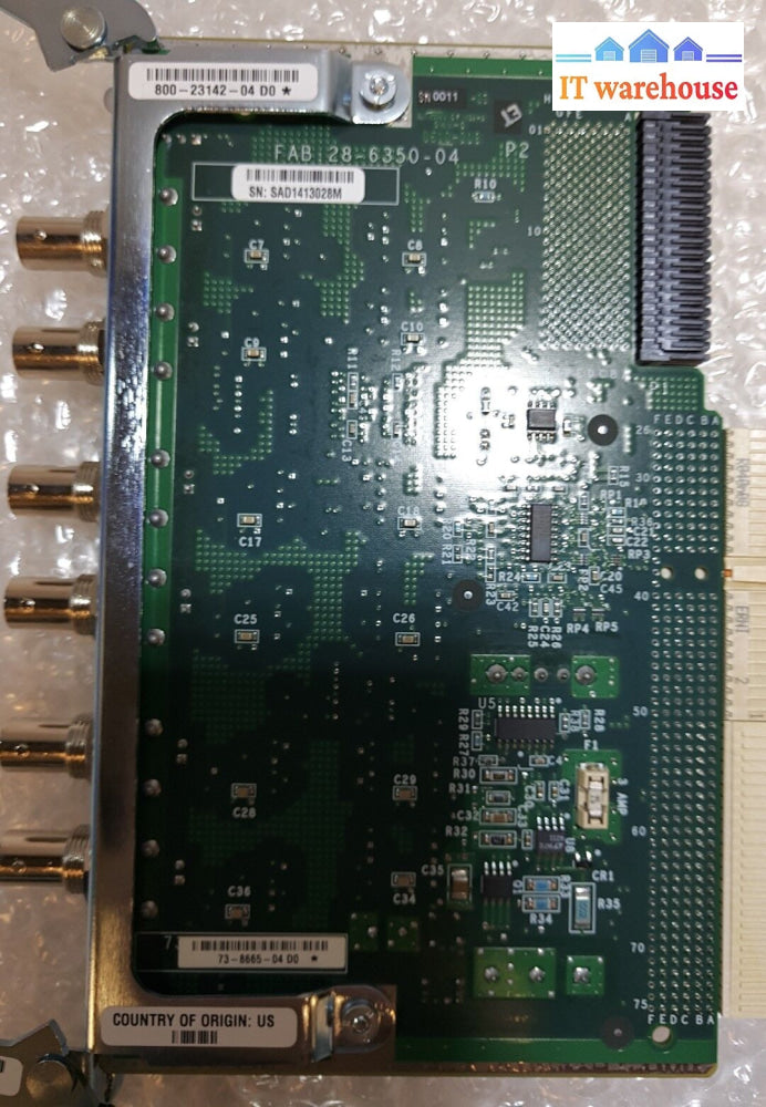 - Cisco Mgx 8800 Series Multi Protocol Card Bnc-3-T3E3 73-8665 28-6350