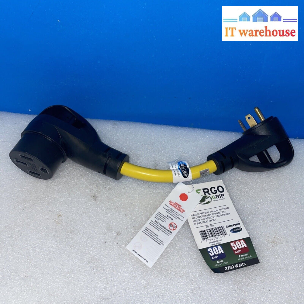 Conntek 13570 Ergo Grip Camp Power Rv Adapter