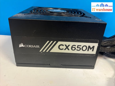Corsair Cx Series Cx650M Rps0029 650W 80 Plus Bronze Power Supply Cp-9020103 ~