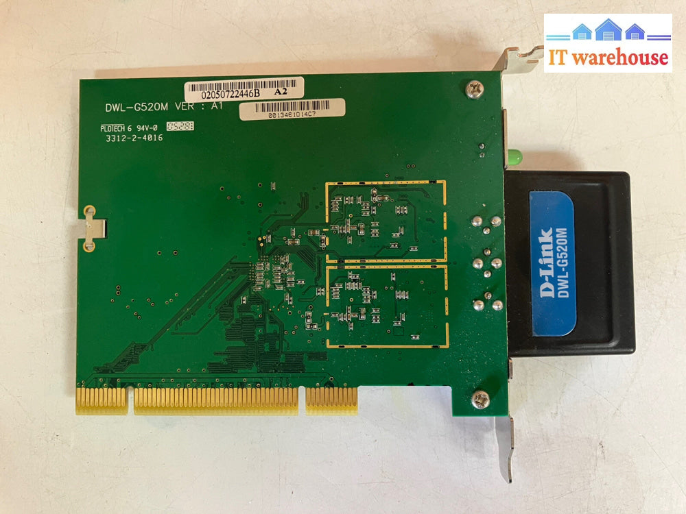 ~ D-Link DWL-G520M Wireless 108G MIMO Desktop Adapter PCI slot BWLG520MNAA1
