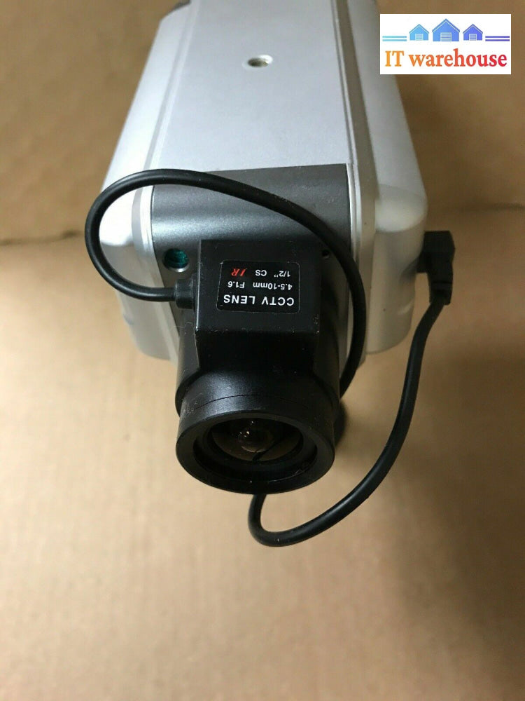 D-Link Securicam Network Dcs-3110 Camera W/ 4.5-10Mm F1.6 + Stand..