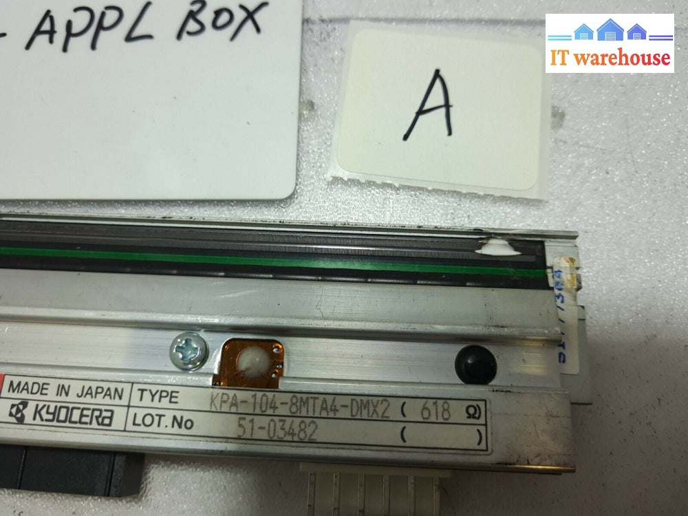 - Datamax KPA-104 Printhead FOR DMX-I-4210 PRINTER (AS IS)