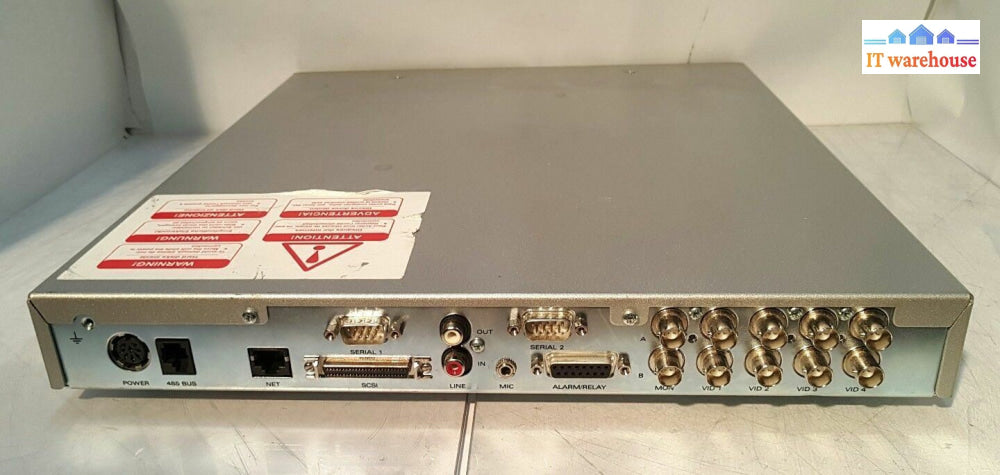 - Dedicated Micros D4A-Dx4C-320Gb 4-Channel Digital Video Recorder (No Adapter)
