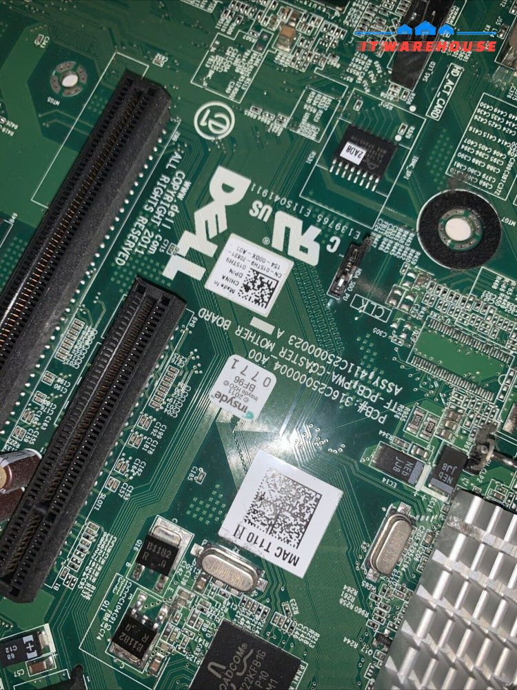 Dell 15TH9 Poweredge T110 II LGA1155 Motherboard + CPU + 8GB Ram