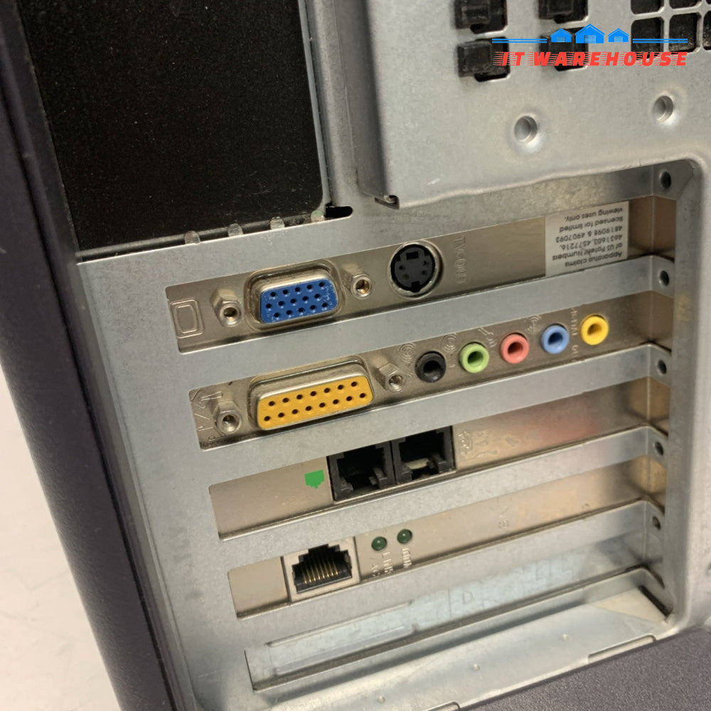 Dell Dimension 4300 P4 1.6GHZ 512MB 160GB WINDOWS XP SP3 1920X1200